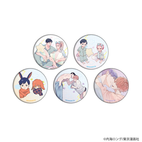 『偏愛ディテクション』缶バッジ01/BOX(全5種)(公式&描き下ろしイラスト)